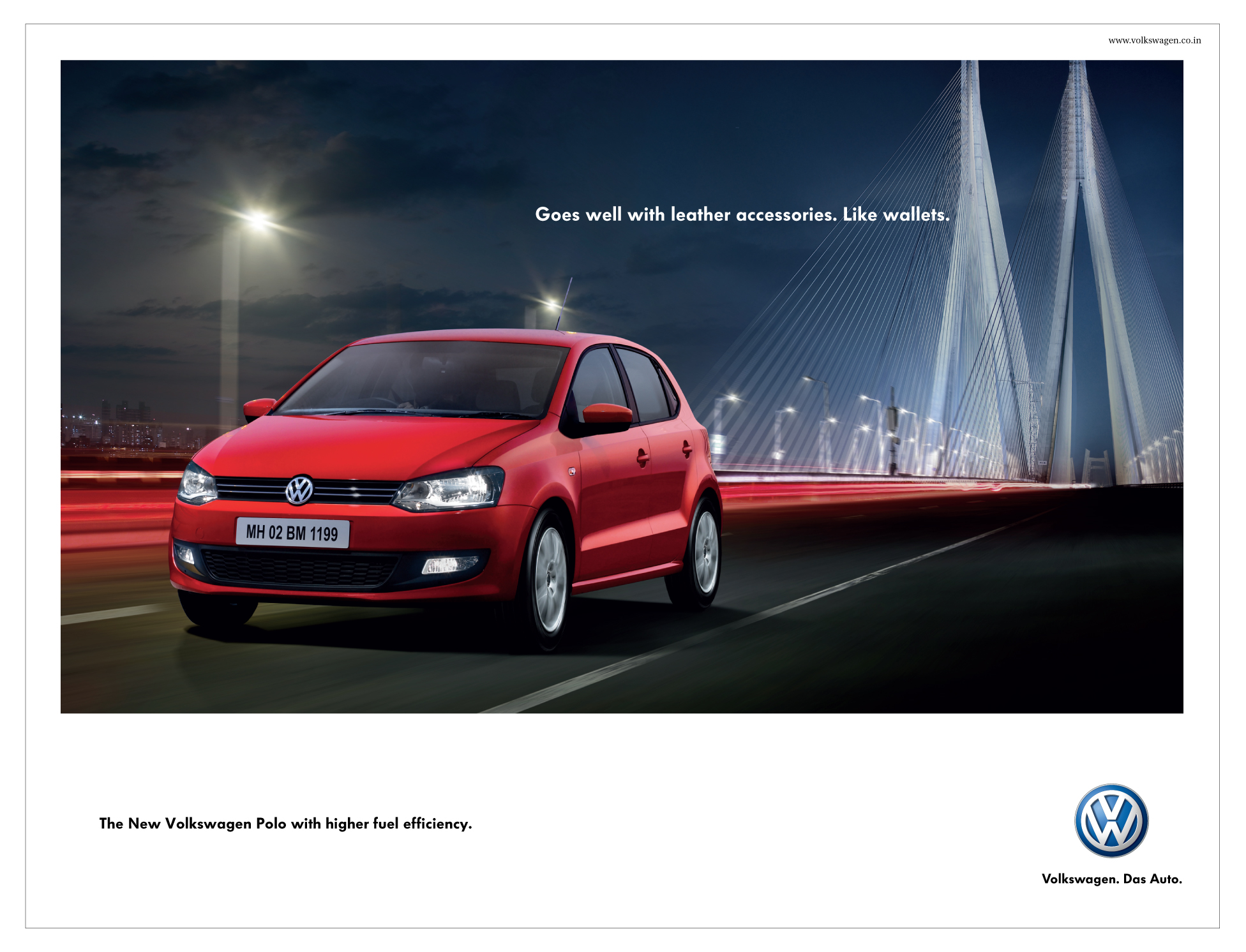 A magazine ad that I wrote for VW while at DDB Mudra, Mumbai.